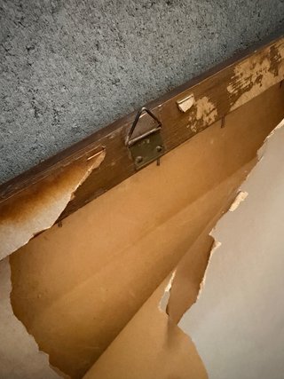 Specchio classico in legno