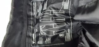 Pantalón Dainese Amsterdam Lady T40 Negro