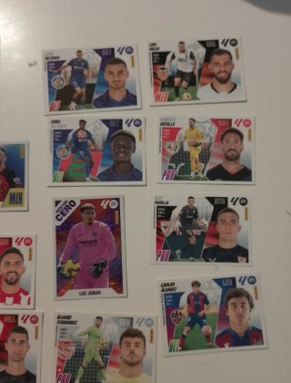 Cromos LaLiga 2025-2026 precio a convenir