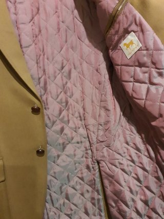 Chaqueta sport marrón claro Hombre. Talla 56