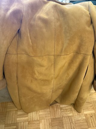 Abrigo largo ante con pelo