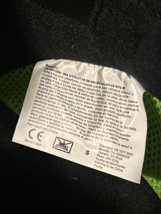 Casco esquí Neak Peak verde S