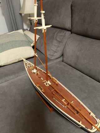 Maqueta velero Bluenose