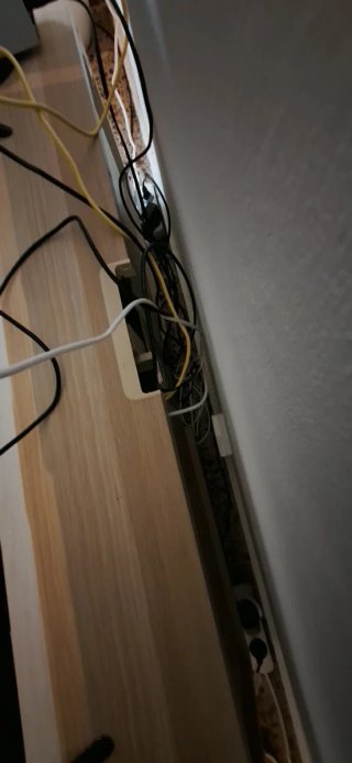 Mesa centro y mueble TV blanco y madera