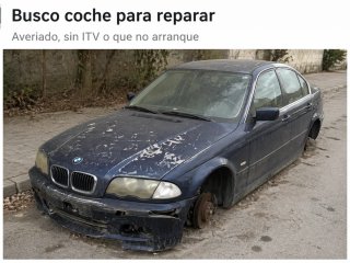 Busco coche averiado o para reparar