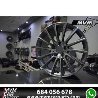 Pack 4 Llantas para Mercedes Multiradio antracita
