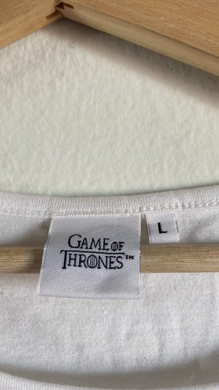 Camiseta Juego de Tronos Mujer Blanca