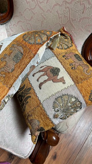 Cojines Vintage Camellos (2 unidades)