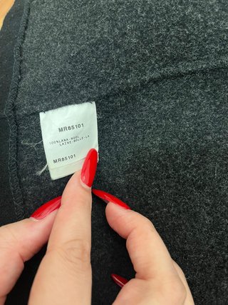 Cappotto Persona Nero Taglia 50/52 Vintage