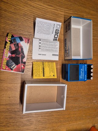 BOSS CS-3 Compression Sustainer Pedal