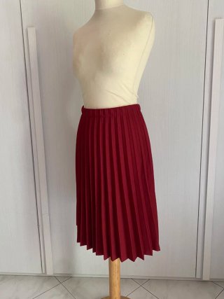 Gonna plissé donna vintage tg 38
