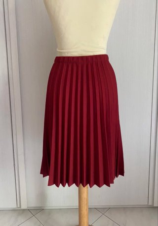 Gonna plissé donna vintage tg 38
