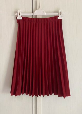 Gonna plissé donna vintage tg 38