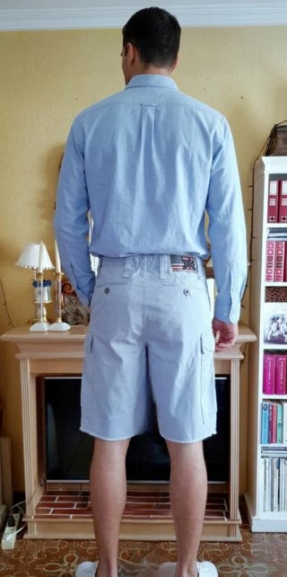 Pantalón corto cargo Ralph Lauren azul
