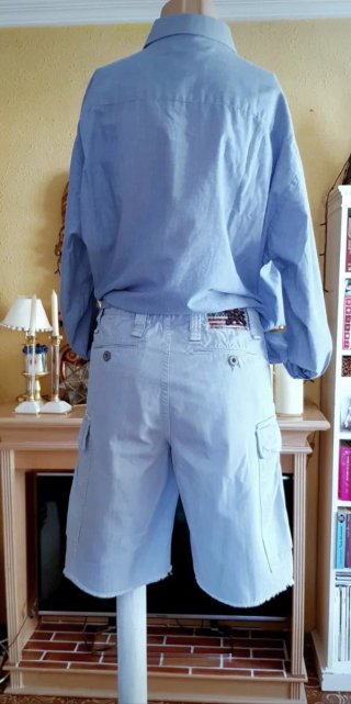 Pantalón corto cargo Ralph Lauren azul