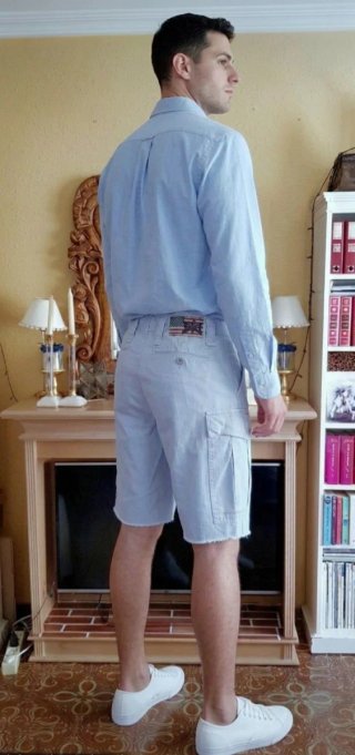 Pantalón corto cargo Ralph Lauren azul