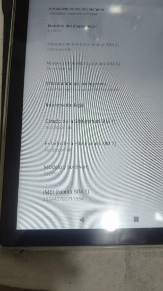Tablet S10 PRO+FUNDA LIBRO Gris WiFi+SIM+ micro SD