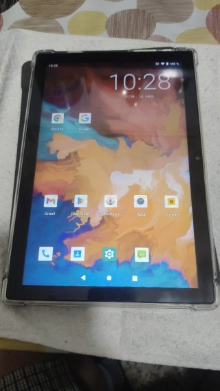 Tablet S10 PRO+FUNDA LIBRO Gris WiFi+SIM+ micro SD