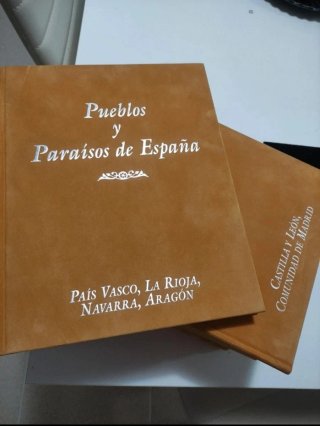 Enciclopedia 6 tomos,pueblos y paraisos de España