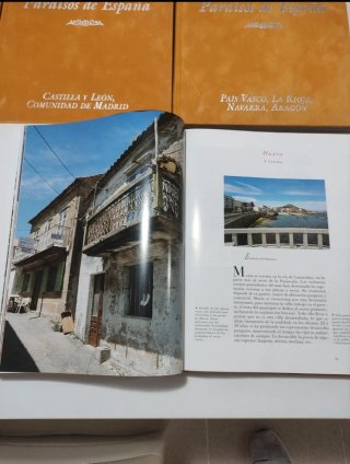Enciclopedia 6 tomos,pueblos y paraisos de España