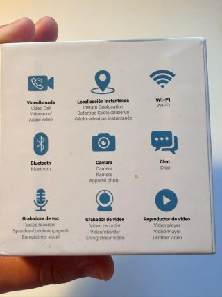 Smartwatch SaveFamily Iconic+ 4G Azul