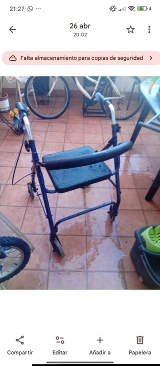 Tacata para adulto está para arreglar