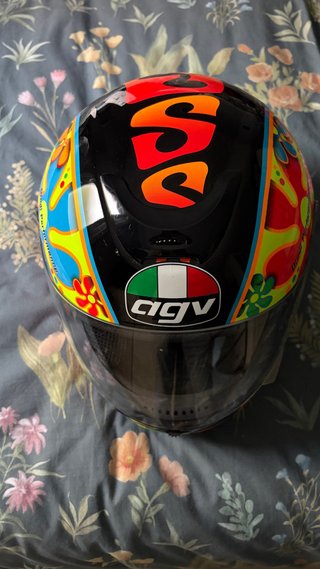 Casco AGV K2 Replica Rossi Valencia 2003