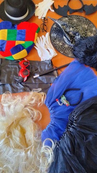 Lote Disfraces Halloween/Carnaval