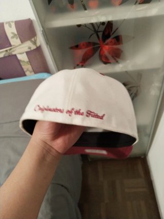 Gorra New Era Blanca y Roja