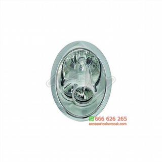 FARO IZQUIERDO MINI R50 04-06 CROMO