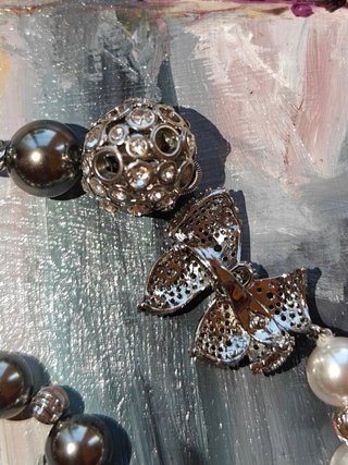 Collar Perlas Vidrio: ¡Degradado y Multiforma!