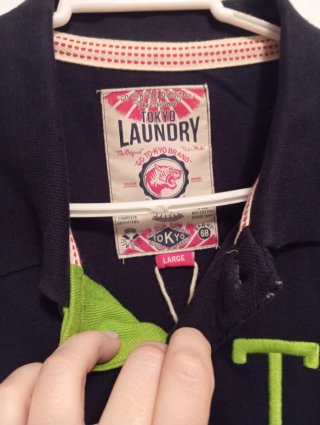Polo Tokyo Laundry Talla L Bordado