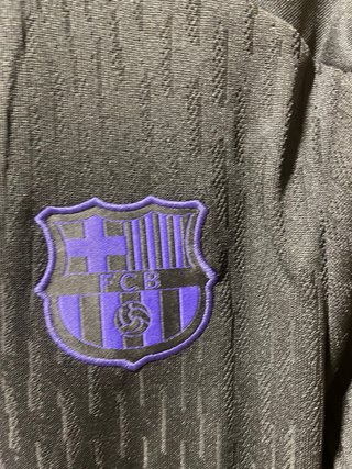 Sudadera FC Barcelona Nike Negra y Morada