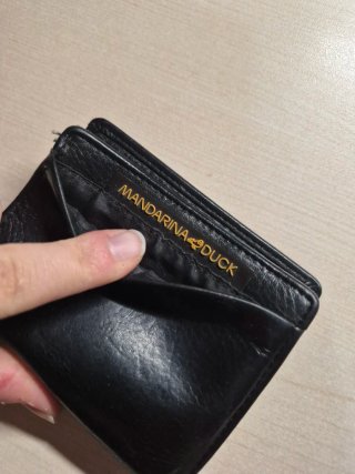 Portafoglio Mandarina Duck nero