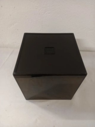Portaghiaccio Studio OPI anni 70 nero trasparente