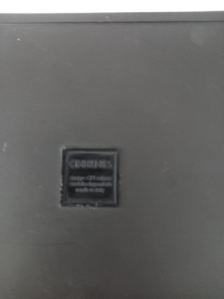 Portaghiaccio Studio OPI anni 70 nero trasparente