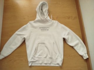 Sudadera H&M Blanca con Estampado Van Gogh
