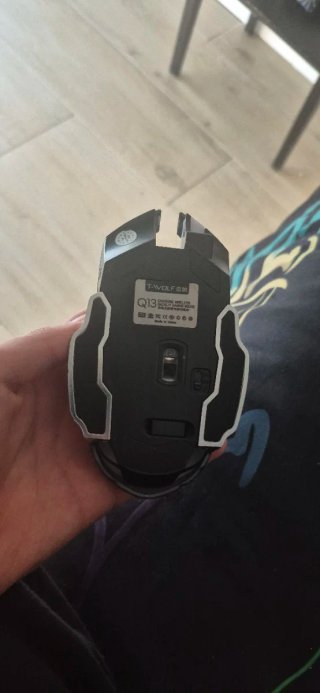 Ratón gaming inalámbrico RGB T WOLF Q13