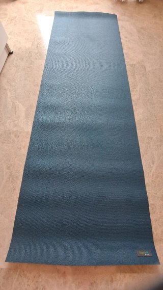 Esterilla de yoga azul