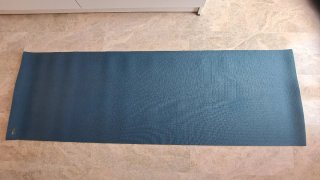Esterilla de yoga azul