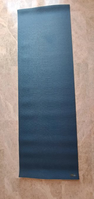 Esterilla de yoga azul