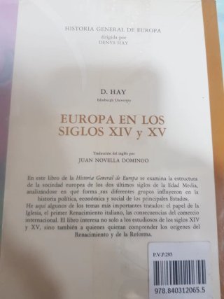 Europa en Los Siglos X I V y X V