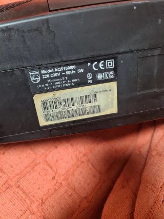 Radio Cassette Philips Negra