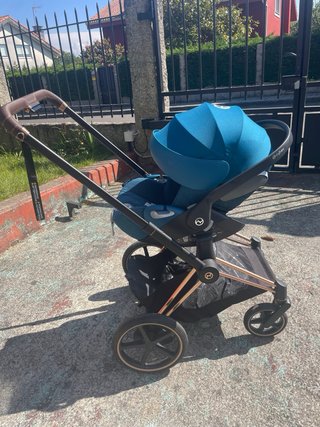 Cybex e-Priam: Silla, Capazo y Silla coche