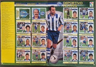 Álbum Cromos Liga Fútbol 1999-2000