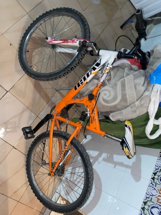 Bicicleta Montaña Naranja