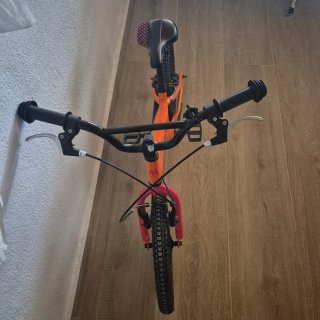 Bicicleta infantil Monty BMX 104 Naranja