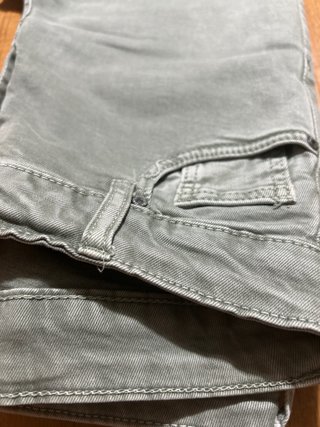 Jeans donna verde salvia