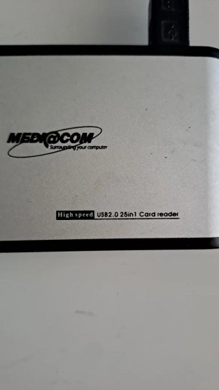 Lettore Schede MED@COM USB 2.0 25in1