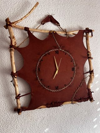 Reloj de Cuero Hecho a Mano